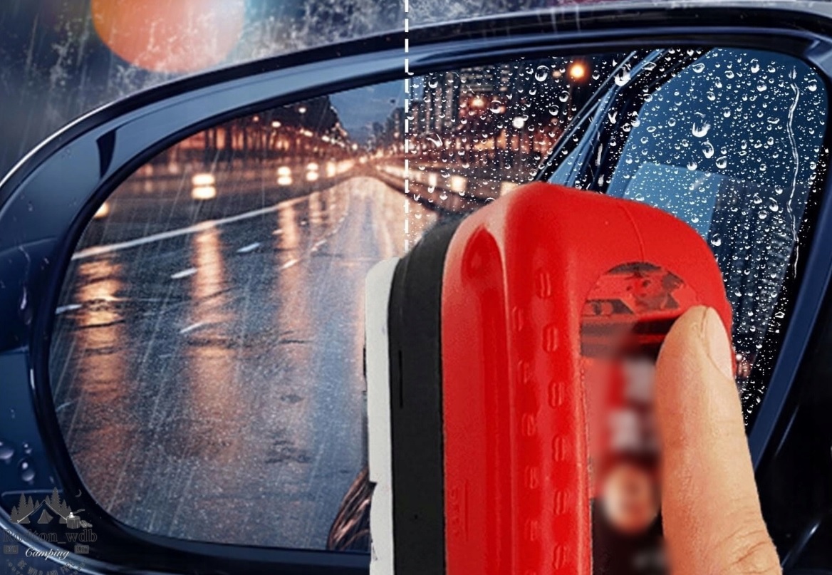 Praktický čistič čelného skla –